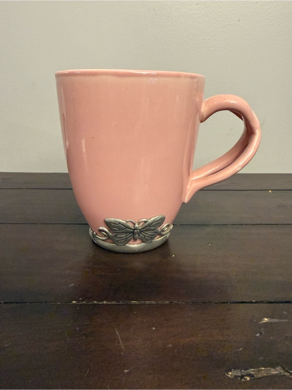 Arthur Court Neiman Marcus Pink Ballerina Butterfly Mug